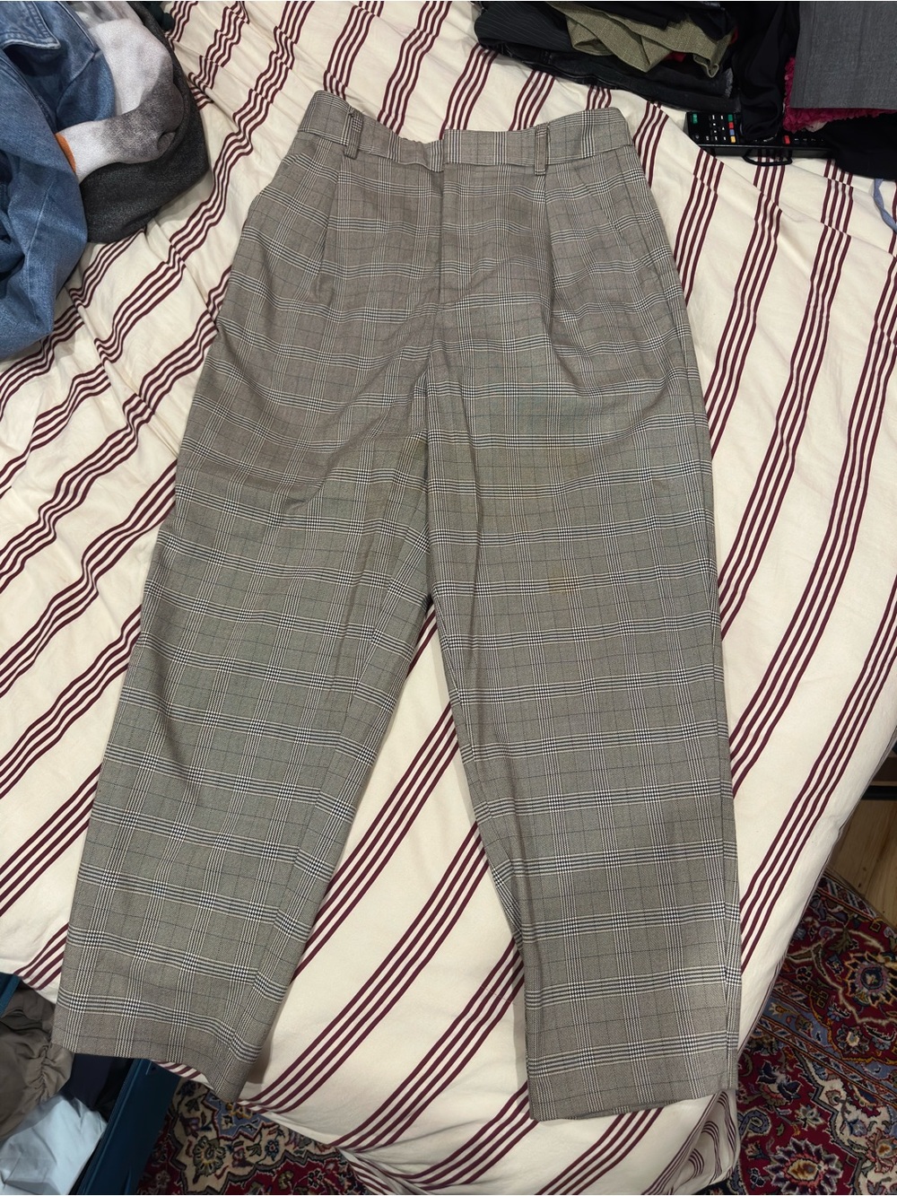 Plaid Dress Pants